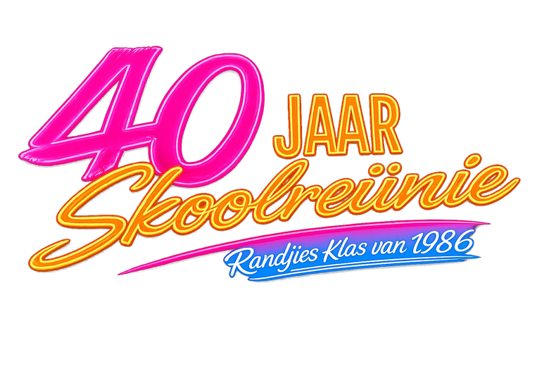 40 Jaar Skoolreünie · Klas van 1986